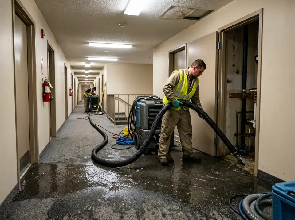 multi-unit-apartment-hallway-f-005 — frequently asked questions, Emergency Burst Pipe Water Extraction & Removal in Austell,…